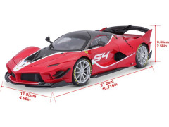 Bburago Signature Ferrari FXX-K EVO 1:18 červená (11)