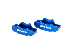 (TRA10951-BLUE) Traxxas třmen přední brzdy hliníkový modrý (pár)