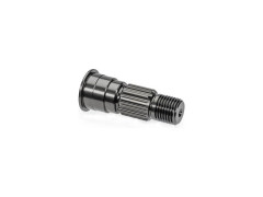 (TRA10953-GRAY) Traxxas hřídel předního kola hliníková šedá