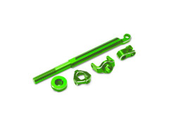 (TRA10958-GRN) Traxxas mechanika řízení hliníková zelená
