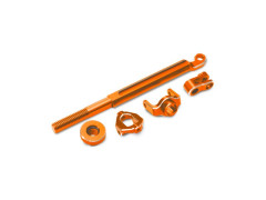 (TRA10958-ORNG) Traxxas mechanika řízení hliníková oranžová