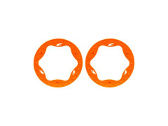 (TRA10976-ORNG) Traxxas beadlock kroužek 3.5" přední oranžový (2ks)