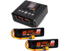 (SPMXPSA500I) Spektrum Smart Powerstage G2 Air 4S 2200mAh IC3 2x, nabíječ S250