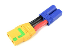 (GF-1301-119) Konverzní kabel EC5 přístroj - XT-90 Anti-Spark baterie 10AWG