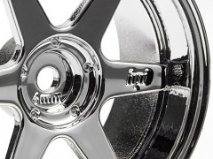 (3847) Disky TE37 Chrome (+6mm offset) (2ks)