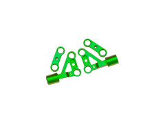 (TRA10533-GRN) Traxxas rameno podvozku přední horní hliníkové zelené (pár)