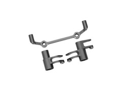 (TRA10543-GRAY) Traxxas páky řízení hliníkové šedé