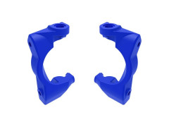 (TRA10732-BLUE) Traxxas závěs těhlice modrý (pár)