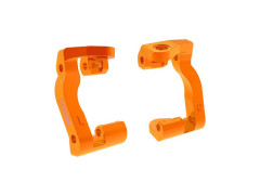 (TRA10733-ORNG) Traxxas závěs těhlice hliníkový oranžový (pár)