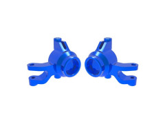 (TRA10734-BLUE) Traxxas těhlice přední hliníková modrá (pár)