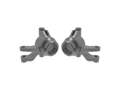 (TRA10734-GRAY) Traxxas těhlice přední hliníková šedá (pár)