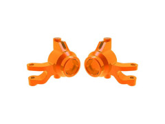(TRA10734-ORNG) Traxxas těhlice přední hliníková oranžová (pár)