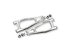 (TRA10929-CHRM) Traxxas rameno podvozku horní přední chromované (2ks)