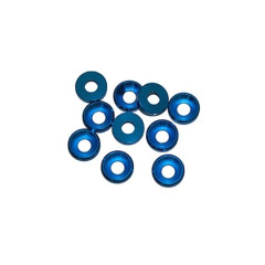 (UR1511-A) 4mm hliníkové podložky modré (10ks)