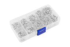 (SSS-400) Sada nerezových šroubů s krabičkou (400ks)