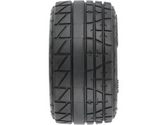 (PRO1028710) Pro-Line kolo s pneu 1:18 Menace Street H12mm, disk černý: Granite Grom (4ks)