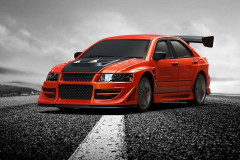 Turbo Racing 1:76 C76 RC Sports Car RTR (červená)