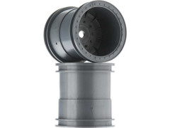 (AX31464) Axial disk 2.2" Monster Truck 63mm stříbrná (2ks)