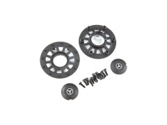 (TRA8875) Traxxas kryty kol (2ks), kroužky (2ks)