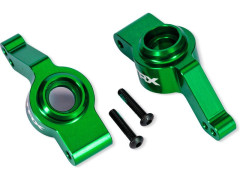 (TRA9065-GRN) Traxxas těhlice zadní hliníková zelená (pár) (pro TRA9080)