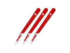 (SH-PKN9205) Modelcraft skalpel plastový #4, čepele #25A (3ks)