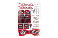 (IM-STICK-NXT-EVORR-RD) Arch samolepek SPIRIT NXT EVO RR, červená