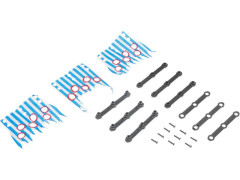 (LOS-2818) Losi látkové bočnice, držáky: Mini LMT Zombie