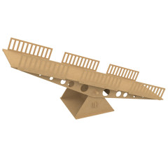 (UDI-PP02) Překážka 2 (pro RC auta 1:18)