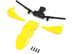 (LOS-2292) Losi blatník, chrániče rukou, řídítka, žlutá: PM-SM