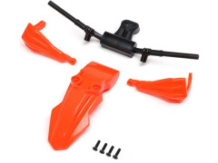 (LOS-2297) Losi blatník, chrániče rukou, řídítka, oranžová: PM-SM
