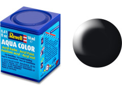 (RVL36302) Revell akrylová barva #302 černá polomatná 18ml