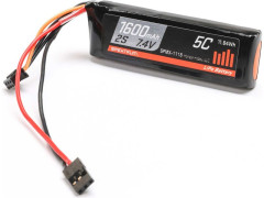 (SPMX-1118) Spektrum LiPo 7.4V 1600mAh Rx 5C