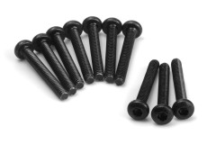 (161184) Imbusové šroubky s kulatou hlavou M2x16mm (10ks)