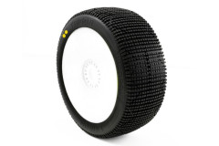 (MX-PCW2007-S2) Kola TRIGON V3 BUGGY S2 (SOFT) 1:8, bílé disky (2ks)