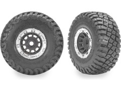 (TRA10870-GRAY) Traxxas kolo 1.4", šedý disk, pneu BFG Mud-Terrain (2ks)