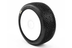 (MX-PCW2003-S1) Kola HOT DICES V2 BUGGY S1 (SUPER SOFT) 1:8, bílé disky (2ks)