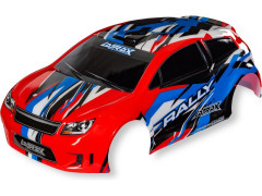 (TRA7518-RED) Traxxas karosérie červená: LaTrax Rally