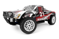 Himoto 1:10 Short Course Truck Brushless 2.4GHz RTR (červená)