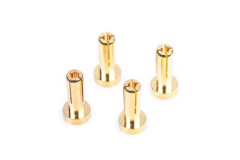 (499300) Konektory 4mm/G4 Gold Works Team 14mm (4ks)