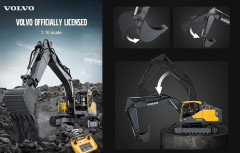 Double Eagle Volvo EC160E bagr 1:16 RTR (7)