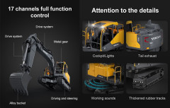 Double Eagle Volvo EC160E bagr 1:16 RTR (8)