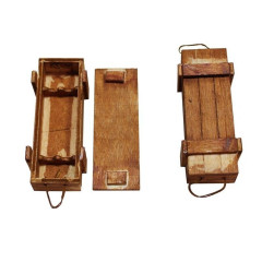 (AP-01003) 1:16 Muniční bedna, dřevo