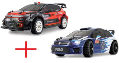MJX Hyper GO Citroen C3 + VW Polo R WRC Brushless 4WD 1:14 RTR
