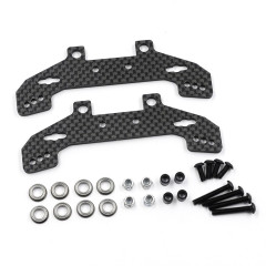 (TATT-085BK) TT-02 karbonové držáky tlumičů