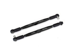 (TRA7748-BLK) Traxxas ojničky stavitelné 157mm hliníkové černé (2ks)