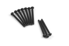 (161225) Imbusové šrouby s kulatou hlavou M2x22mm (10ks)