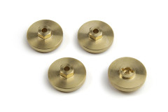 (161235) 7mm mosazné šestihranné unašeče +4mm (4ks)