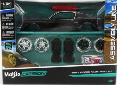 Maisto Ford Mustang GT 1967 1:24 Kit (stavebnice) (2)