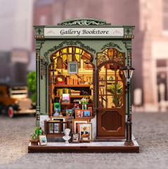 (CB3006) CuteBee Gallery Bookstore (DIY Book Nook)