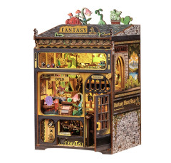 (CB2001) CuteBee Fantasy Plant Shop (DIY Book Nook)